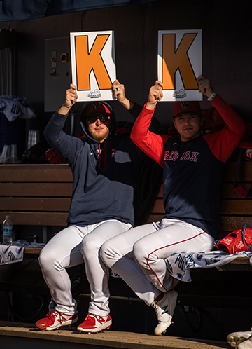 Worcester Red Sox Strike Out Hunger K-Cards